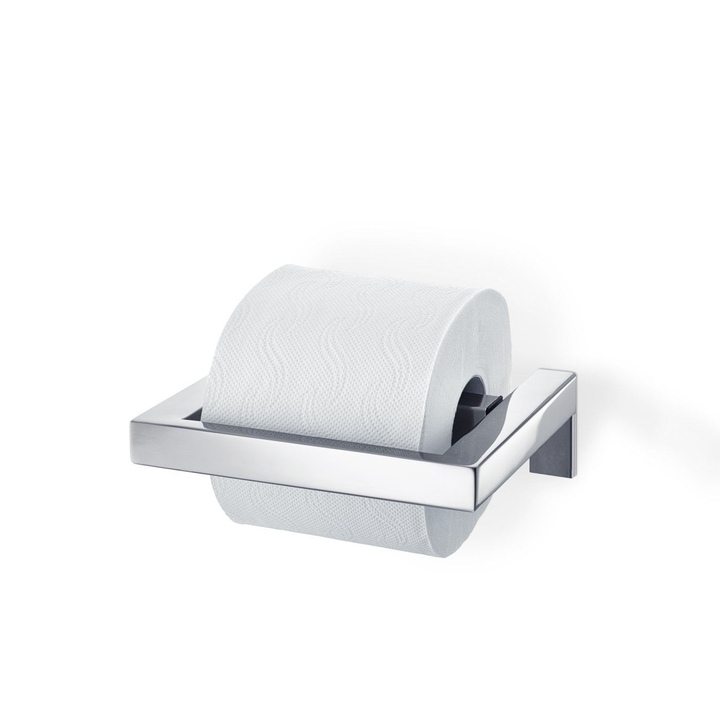 Blomus Menoto Small Wall - Mounted Stainless Steel Toilet Paper Holder for Bathroom Accessorizing