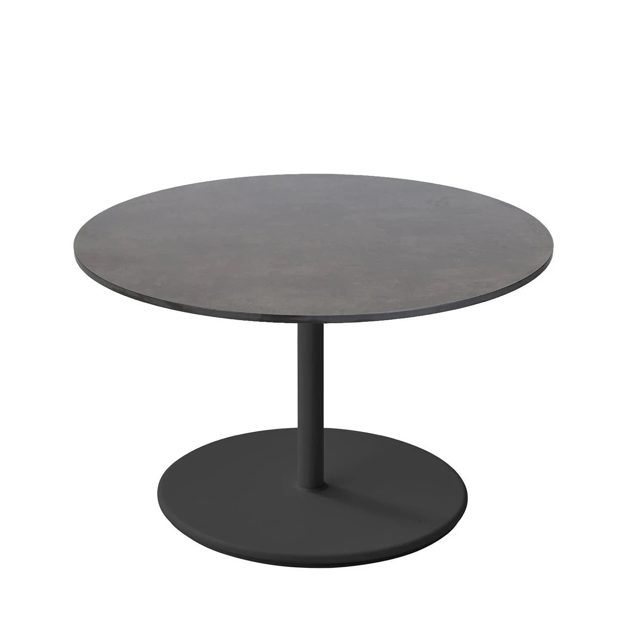 Large Base Round 90cm Cane - line Go Coffee Table for Stylish Spaces