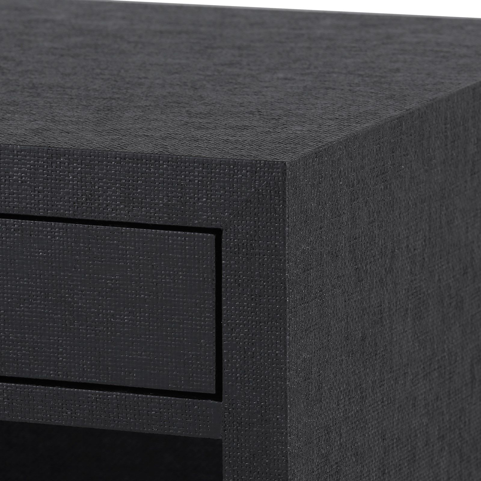 Villa & House Frances 2-Drawer Luxury Side Table in Navy, Black or White