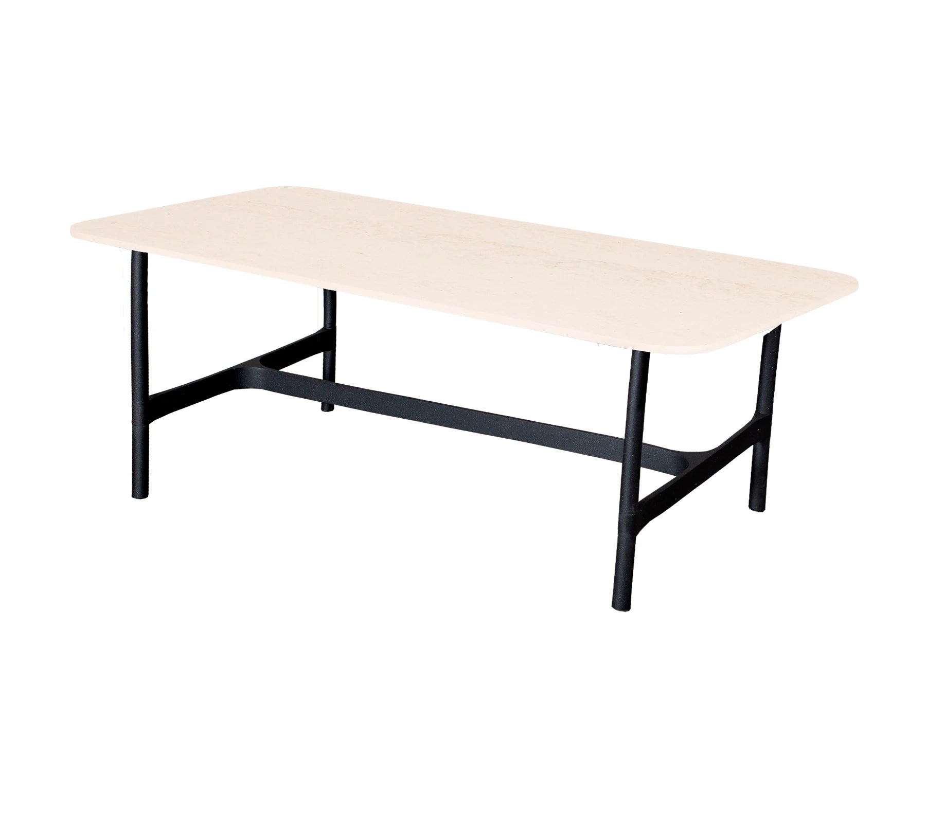 Cane-line Rectangle Twist Style Coffee Table for Indoor and Outdoor Use