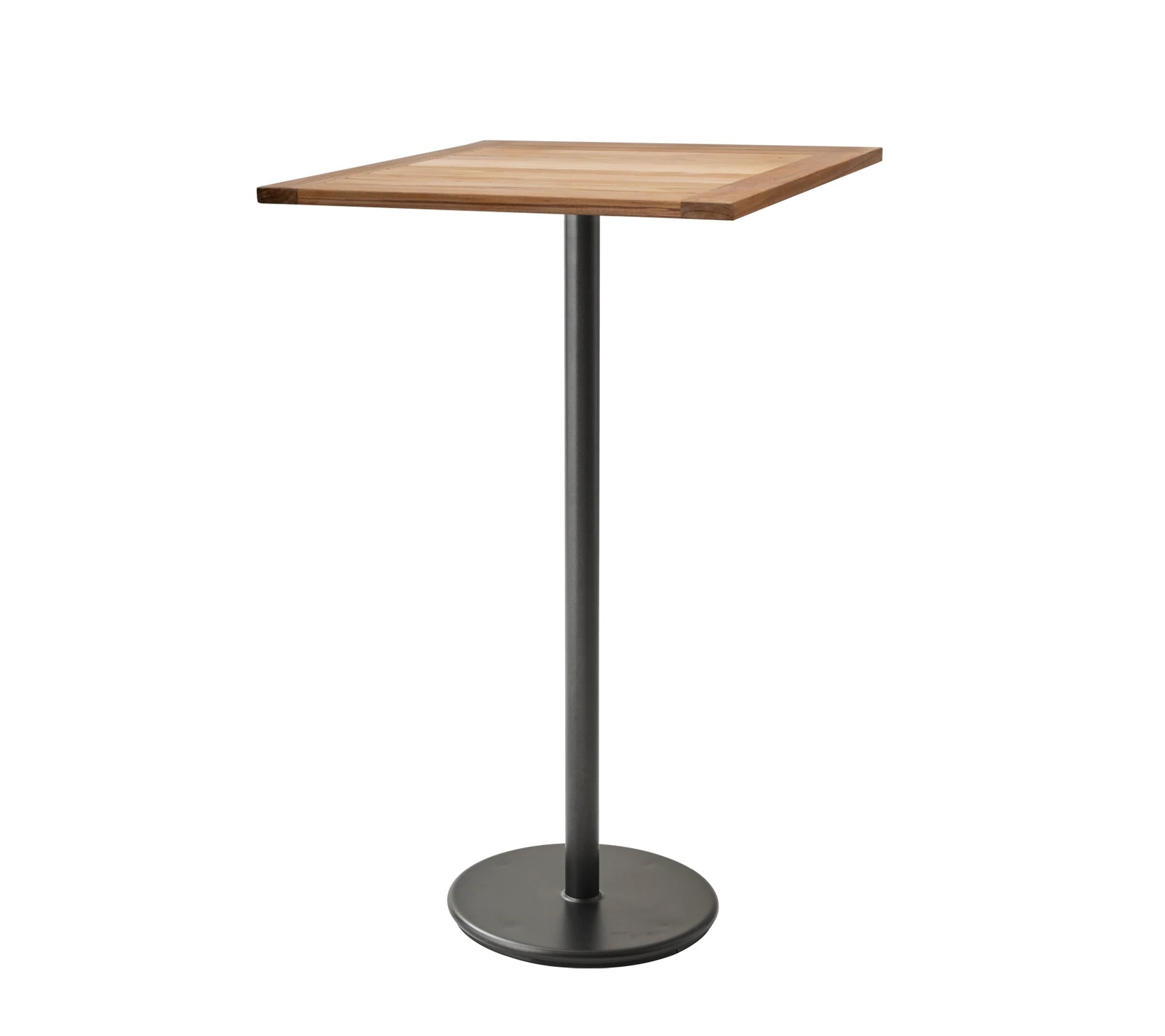 Elegant Teak Square 75cm Cane-line Go Bar Table