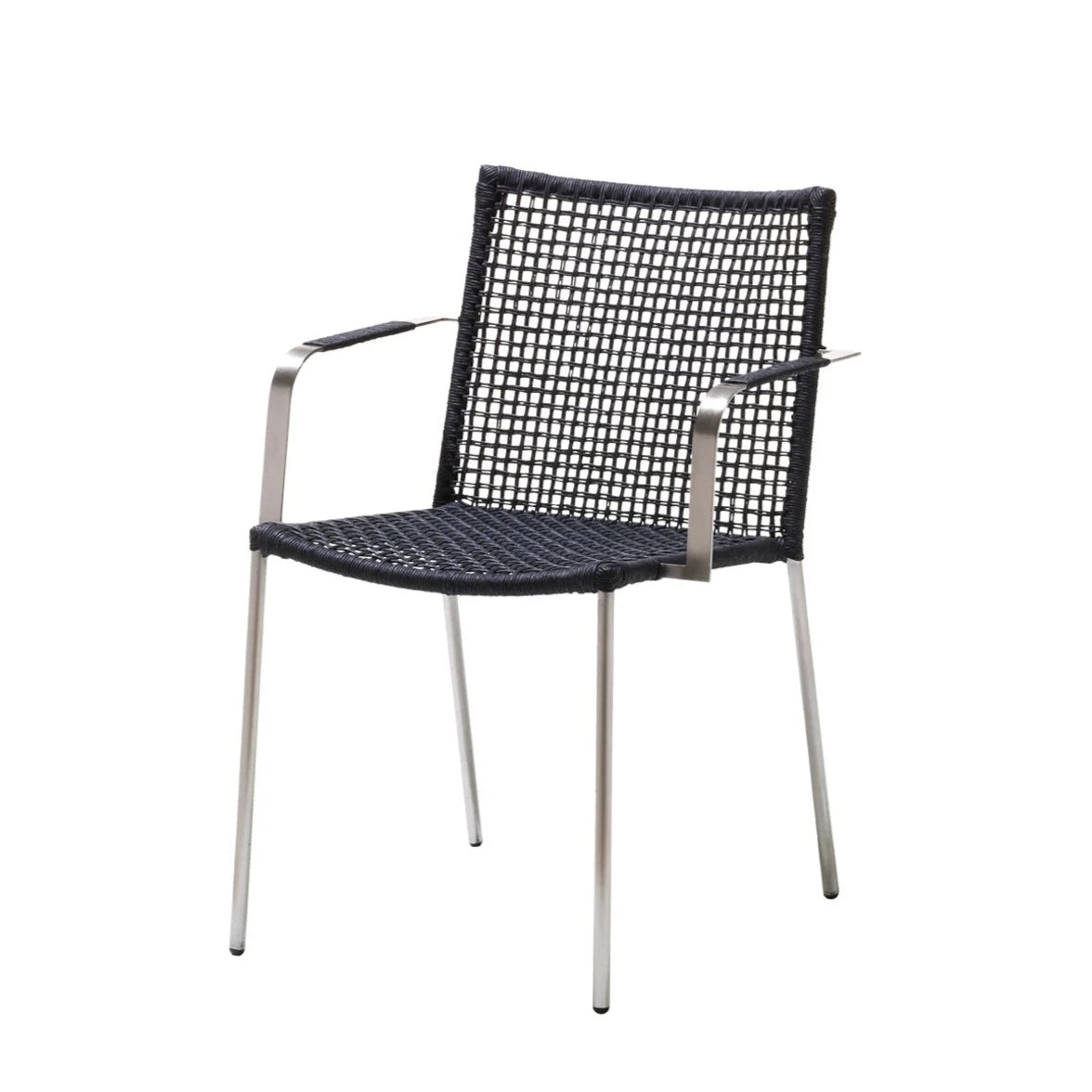 Stackable Cane-line Straw Armchair with Modern Design