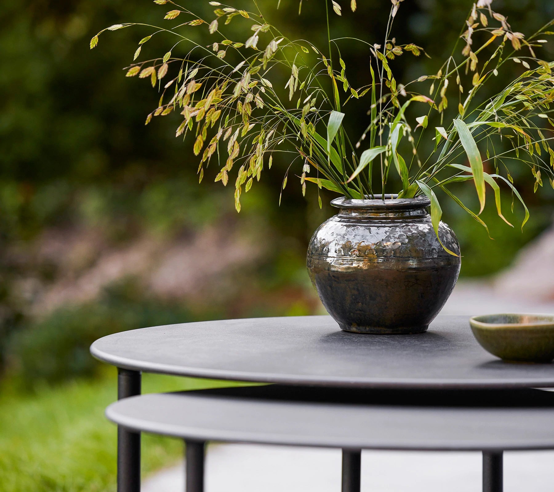 Large-Sized Cane-line Twist Coffee Table for Indoor & Outdoor