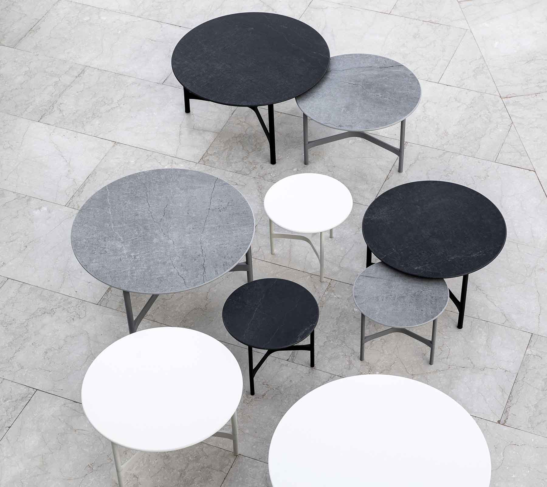 Large-Sized Cane-line Twist Coffee Table for Indoor & Outdoor
