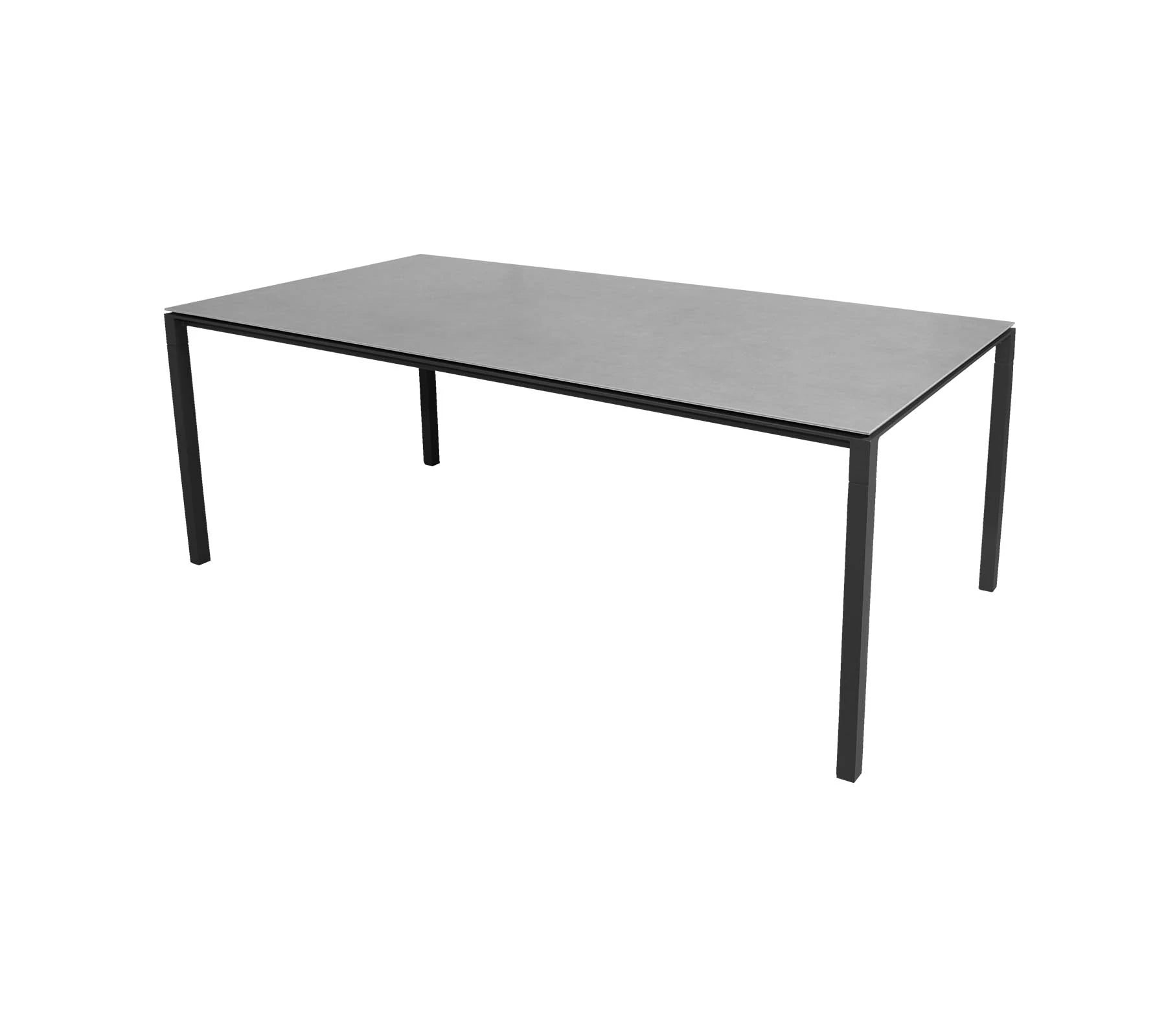 Cane-line 200x100cm Pure Ceramic Dining Table with Aluminum Frame