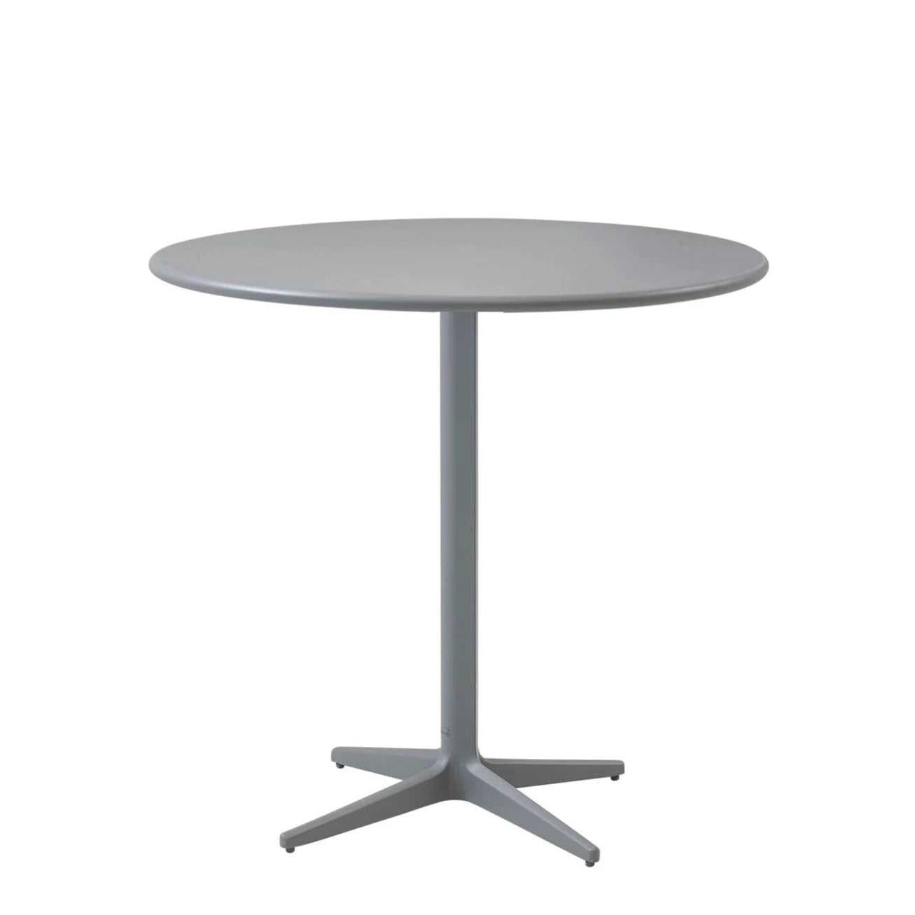 Stylish Cane-line Round Drop Café Table, 80cm Diameter