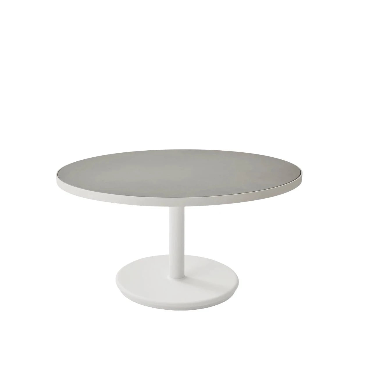 Cane-line Go Small-Base Round Coffee Table, 75cm in Diameter