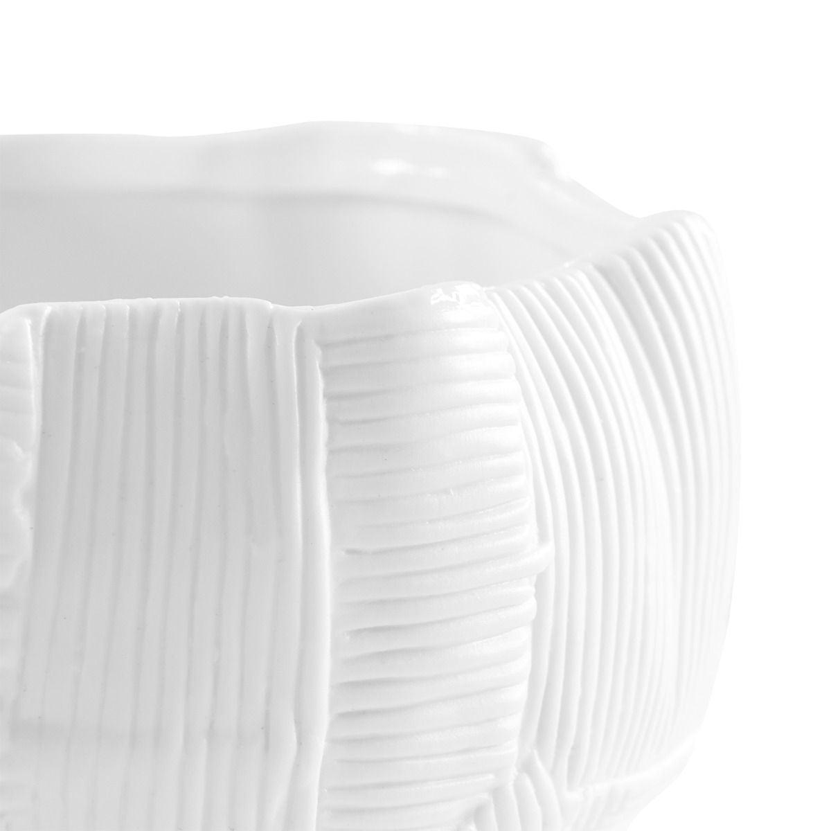 Villa & House Contemporary Krissa Porcelain Vase for Tabletop Decor