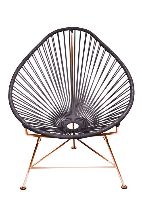 Stylish Innit Acapulco Chair with Durable Copper-Colored Frame