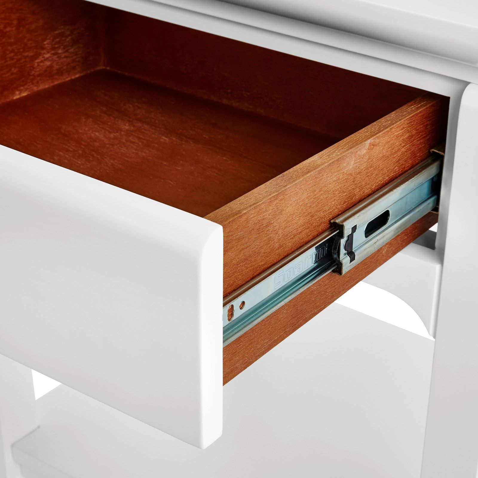 Villa & House Harlow Modern 1 - Drawer Side Table with Chinoiserie Charm