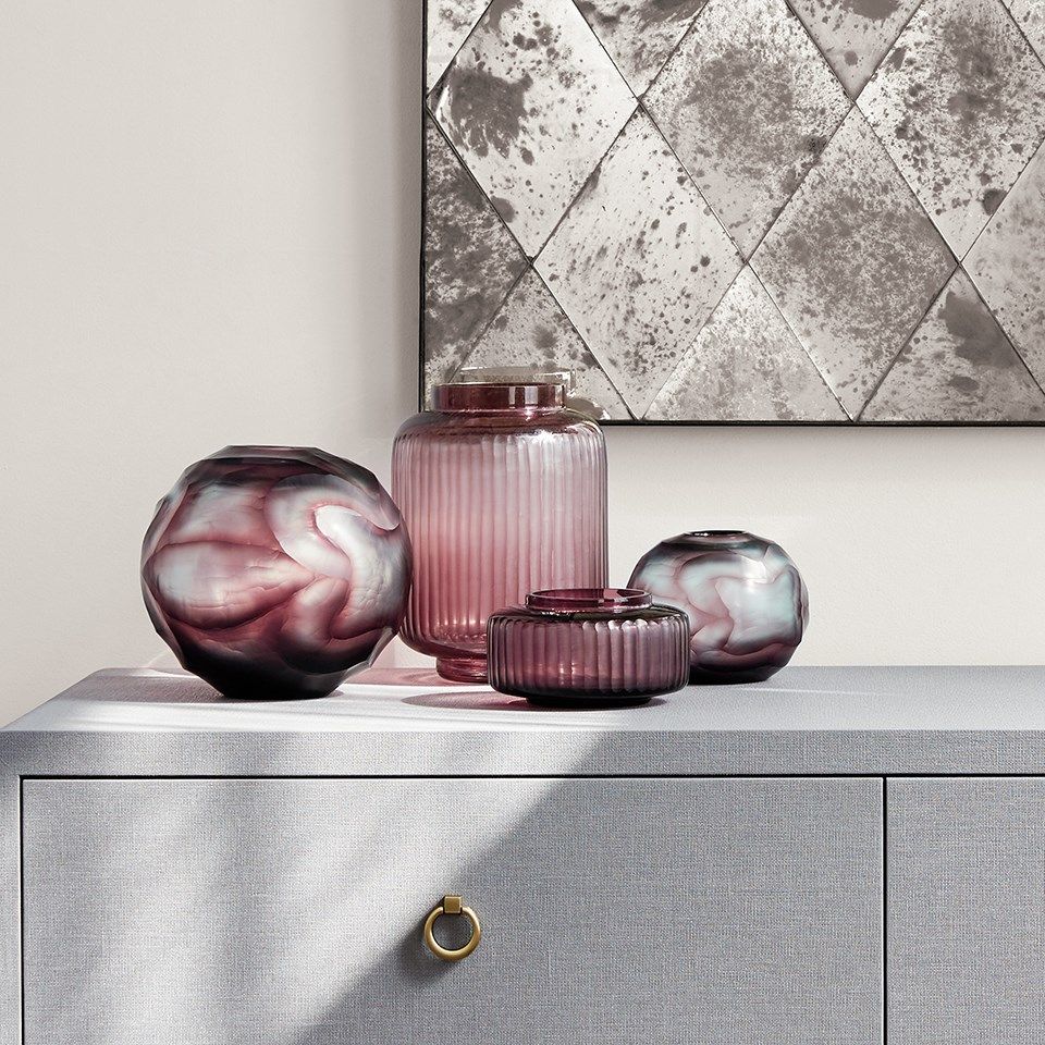 Villa & House Planetary-Inspired Decorative Glass Vase