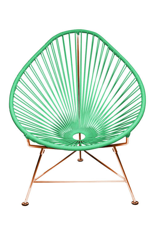 Stylish Innit Acapulco Chair with Durable Copper-Colored Frame