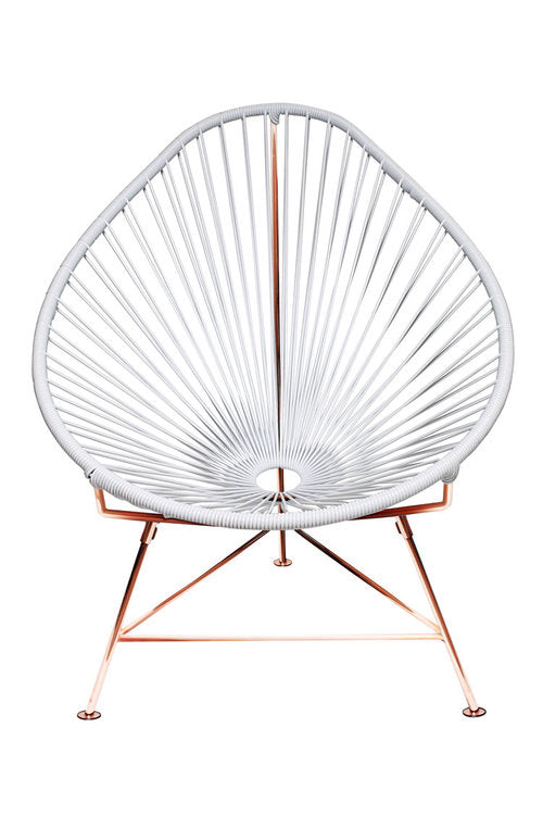 Stylish Innit Acapulco Chair with Durable Copper-Colored Frame