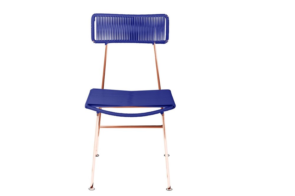 Charming Innit Hapi Dining Chair with Stunning Copper Frame