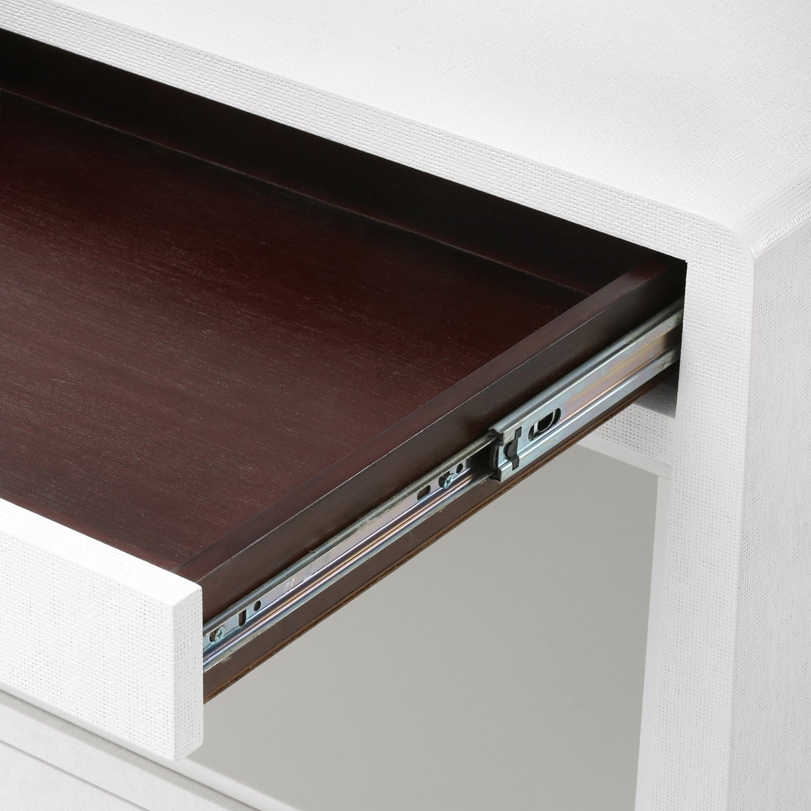 Villa & House Ming Flax Brown 2-Drawer Side Table with Elegant Design