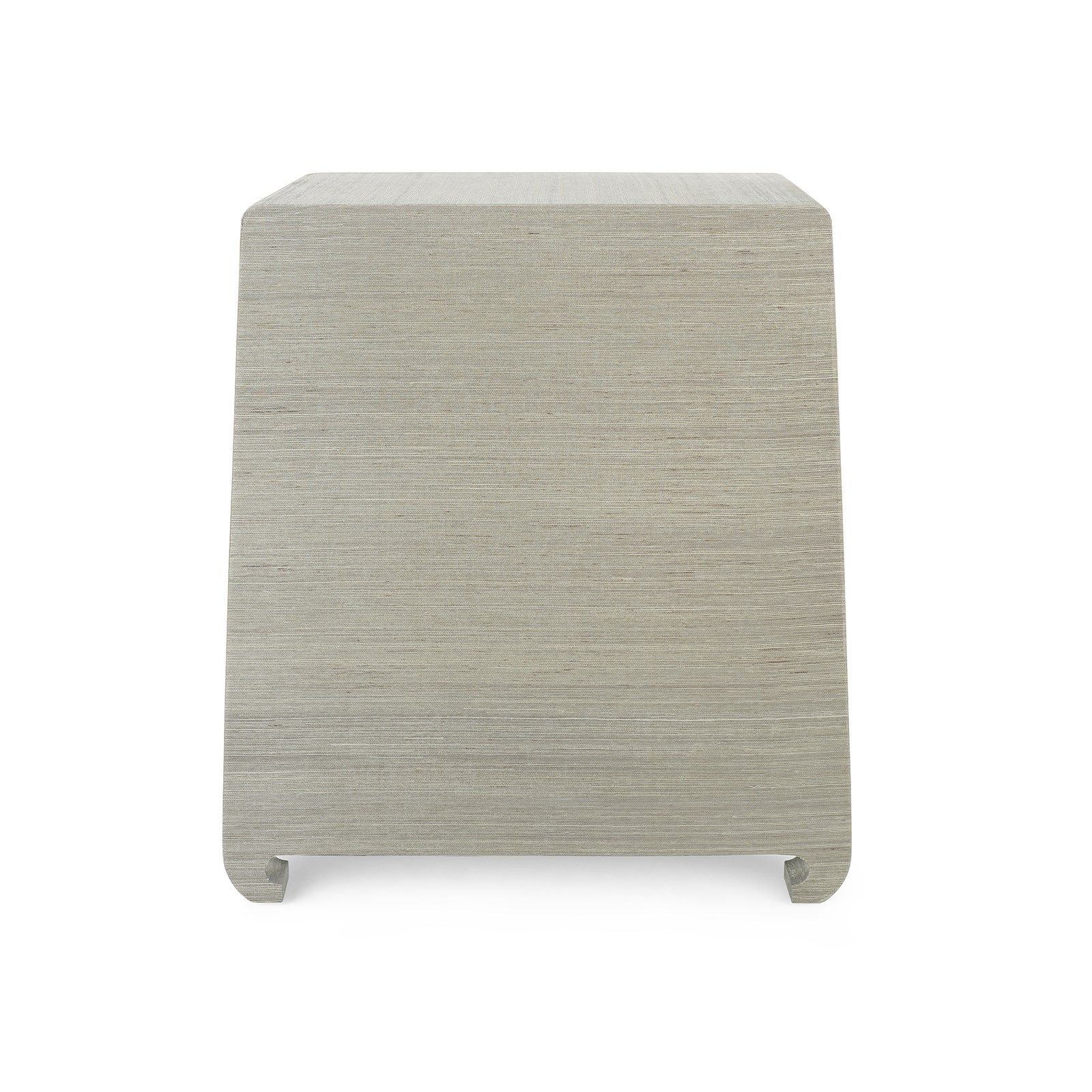 Villa & House Ming Flax Brown 2-Drawer Side Table with Elegant Design