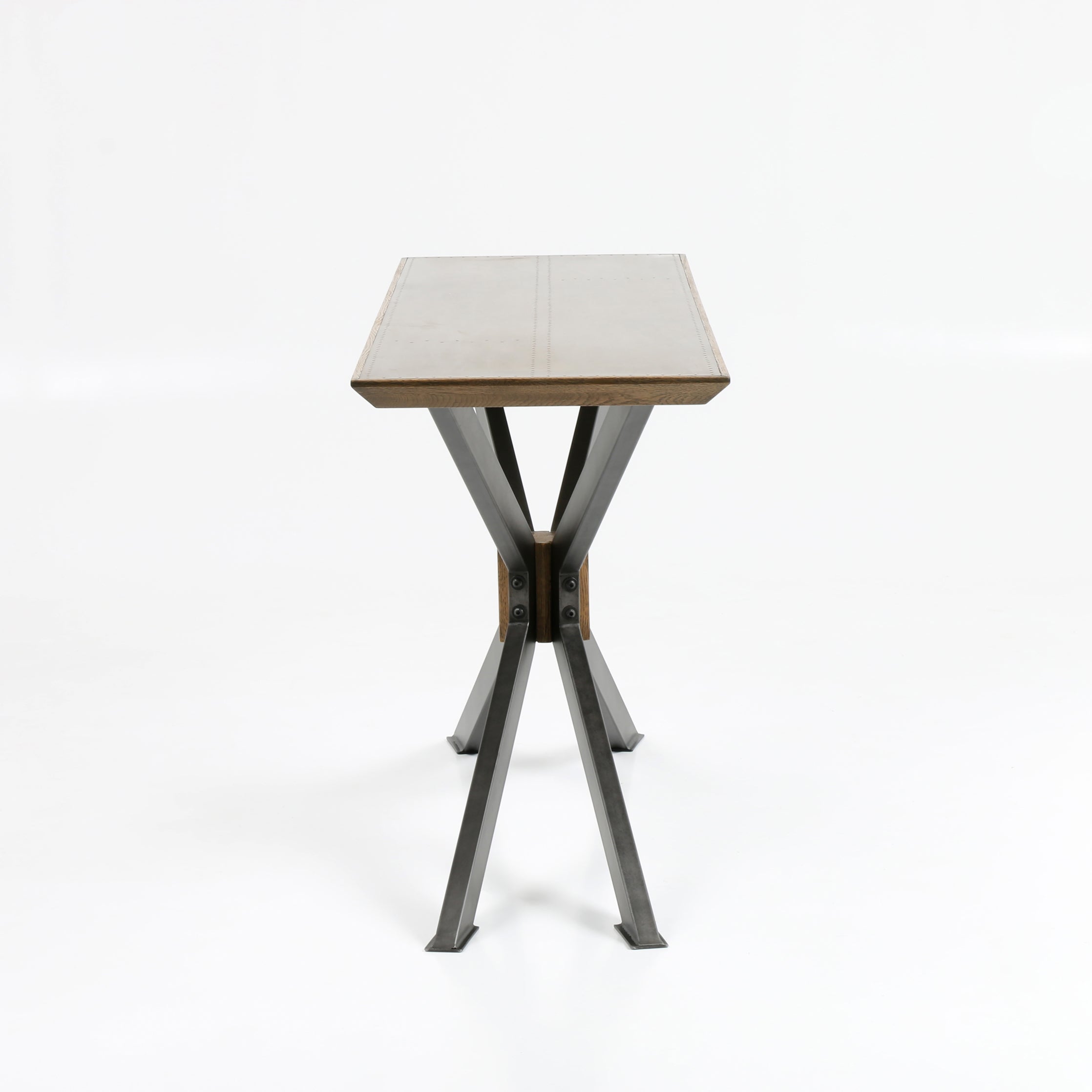 Four Hands Industrial Spider-Style Console Table for Modern Spaces