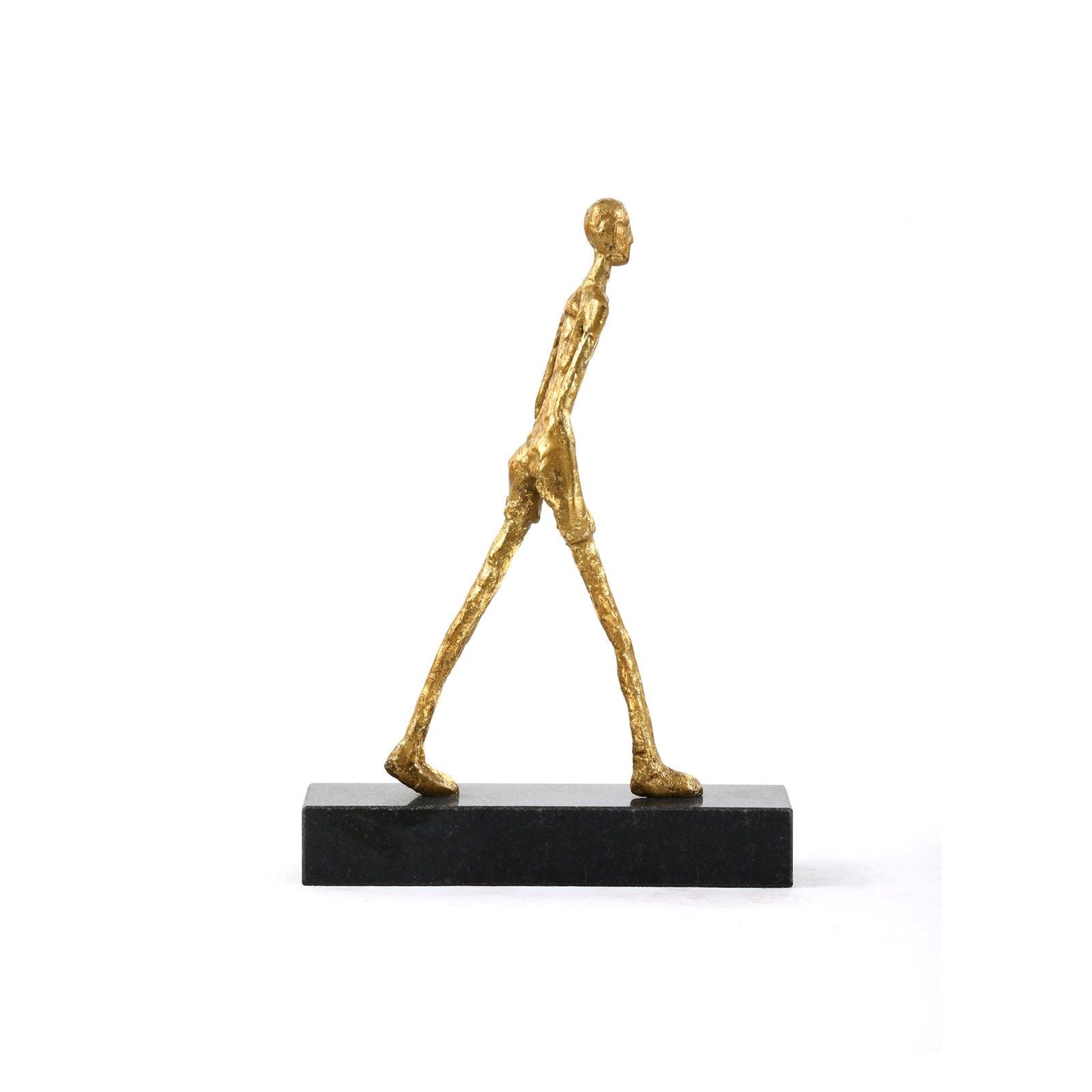Villa & House Artistic Walking Man Decorative Statue for Interior Display