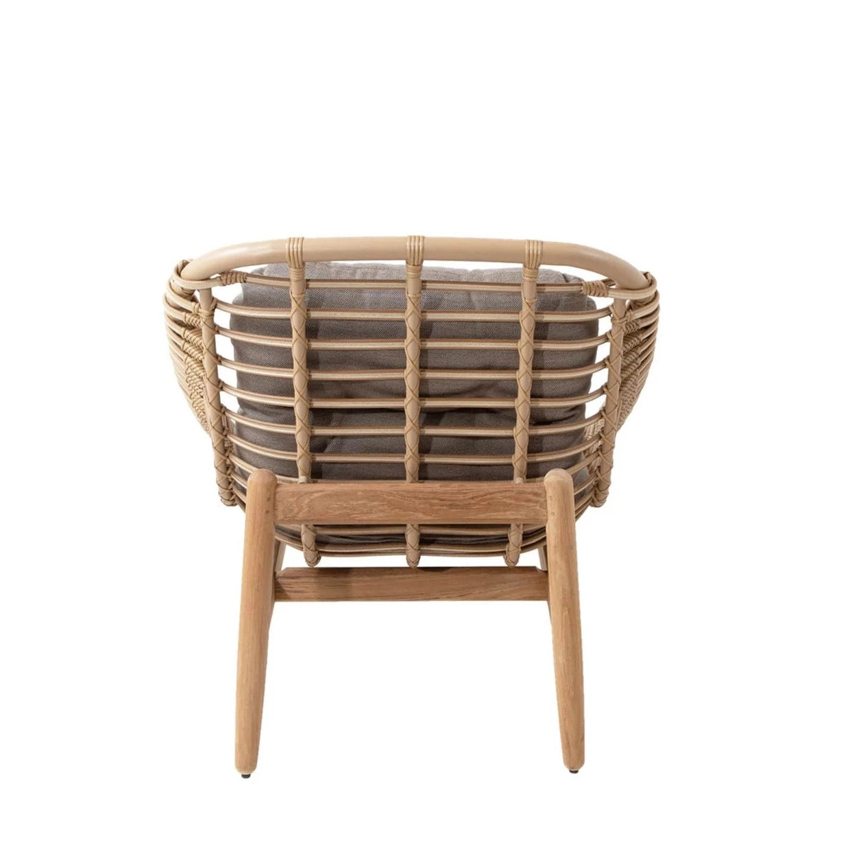 Cane-line Strington Outdoor Lounge Chair for Relaxing in Small Spaces