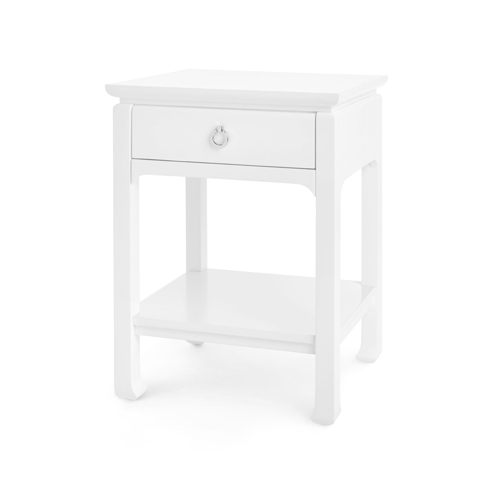 Villa & House Harlow Modern 1 - Drawer Side Table with Chinoiserie Charm