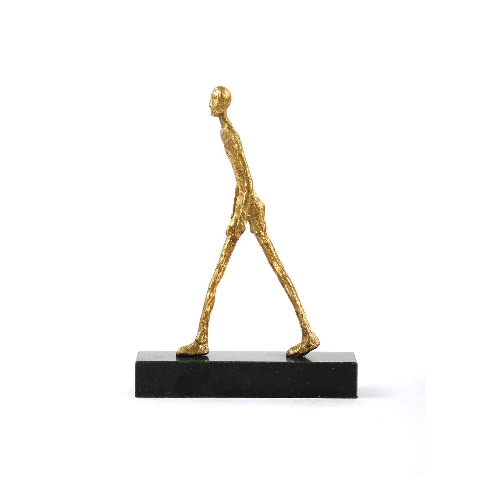 Villa & House Artistic Walking Man Decorative Statue for Interior Display