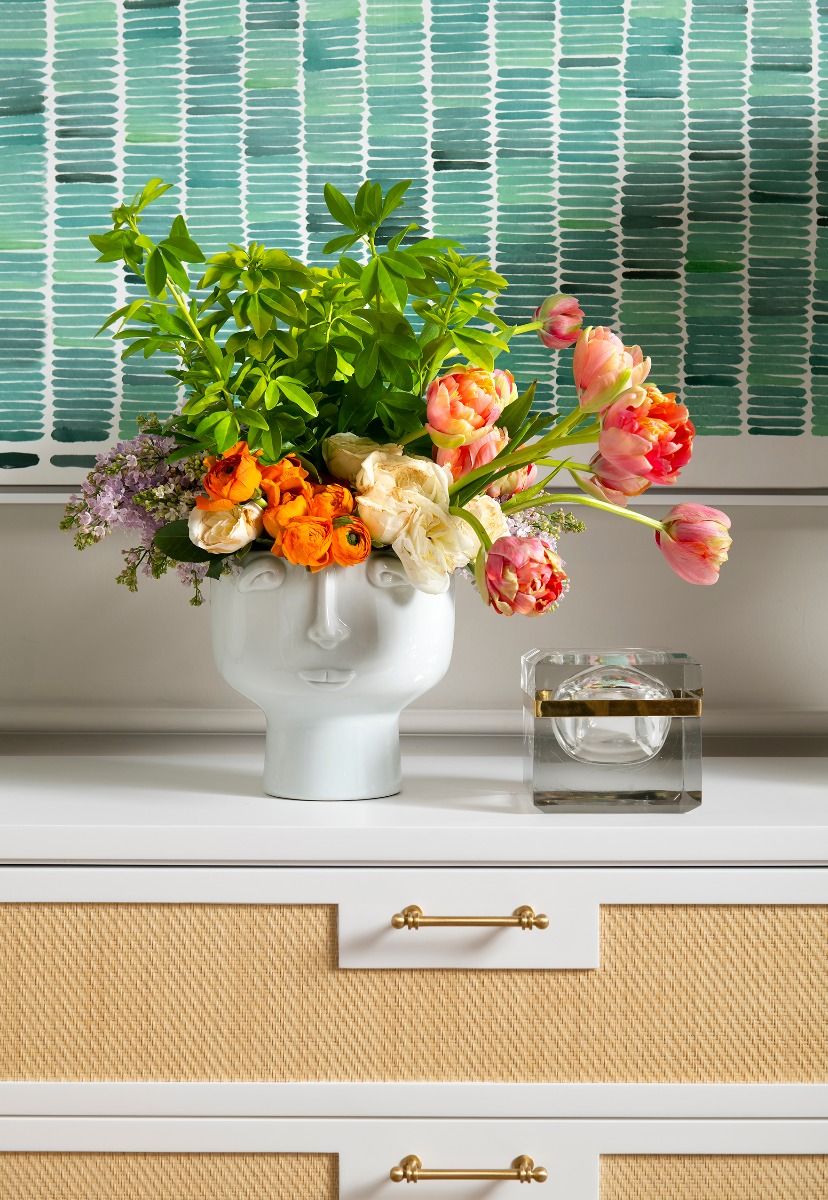 Villa & House Nico Decorative Porcelain Vase for Playful and Modern Interiors