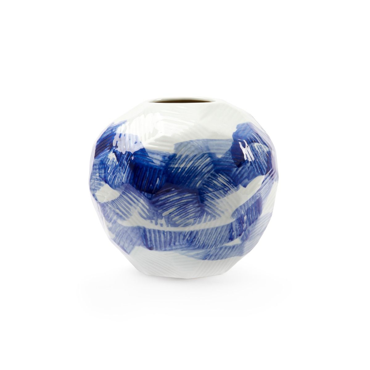 Exquisite Handmade Villa & House Hatch Glazed Porcelain Vase for Decor