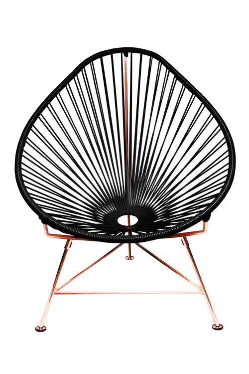 Stylish Innit Acapulco Chair with Durable Copper-Colored Frame