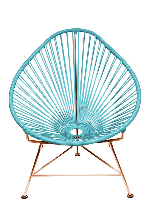 Stylish Innit Acapulco Chair with Durable Copper-Colored Frame