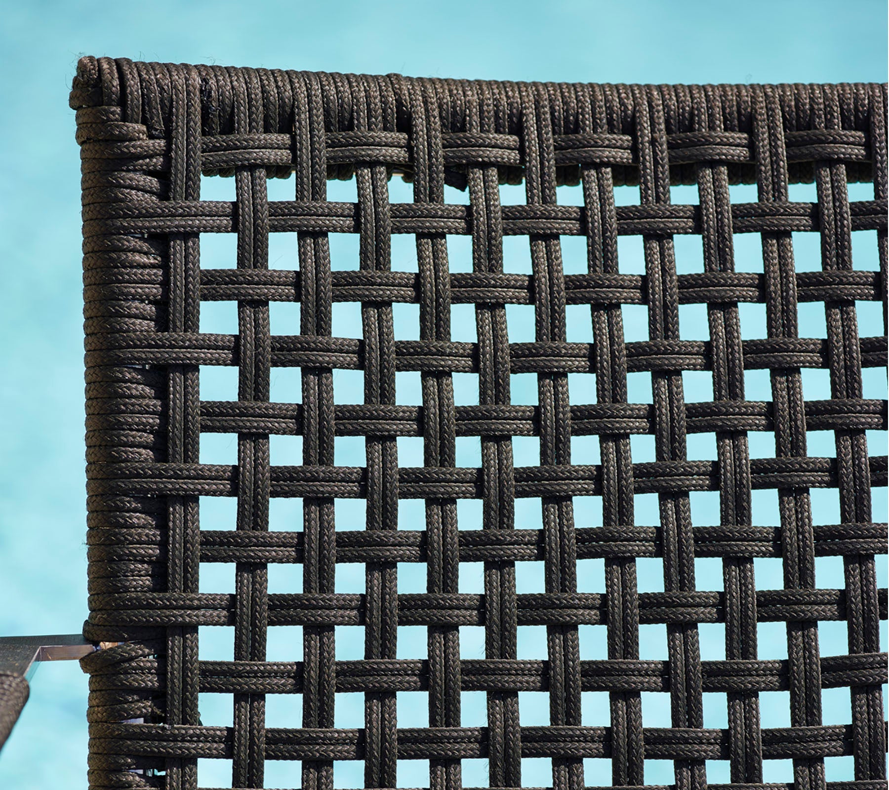 Stackable Cane-line Straw Outdoor Lounge Chair for Comfortable Relaxation