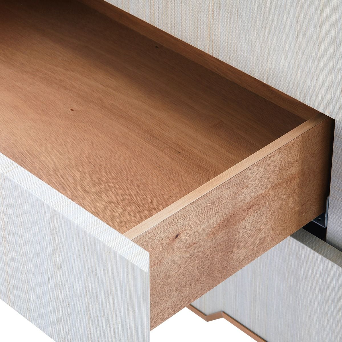 Villa & House Madeline Stylish 3-Drawer Side Table for Bedroom, Living Room, and Study