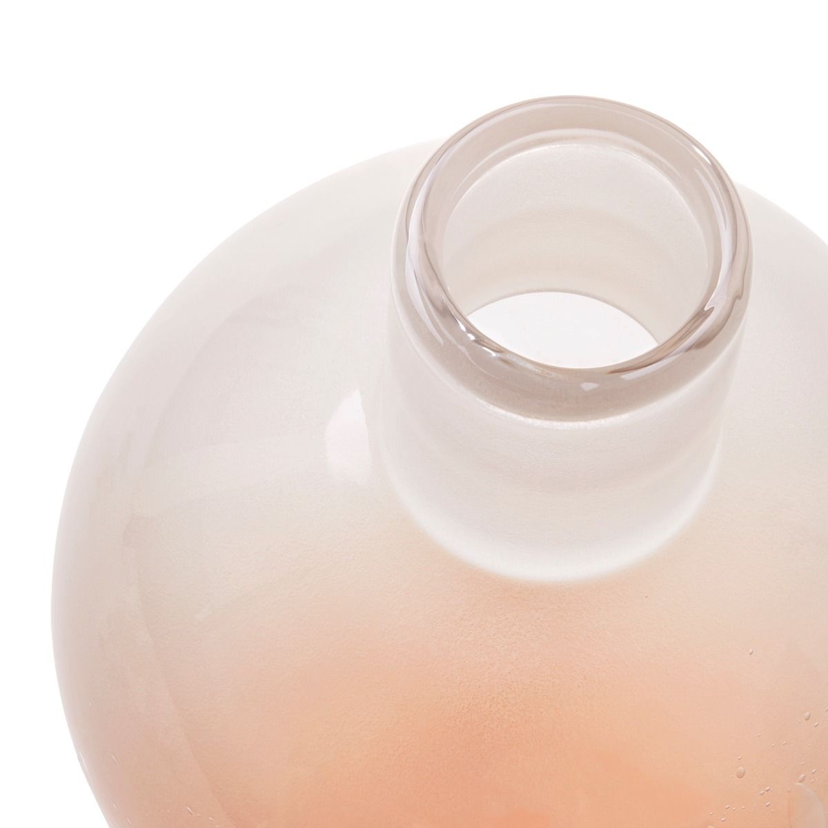 Villa & House Giorgio Hand - Blown Glass Decorative Vase, Available in Small and Large Sizes