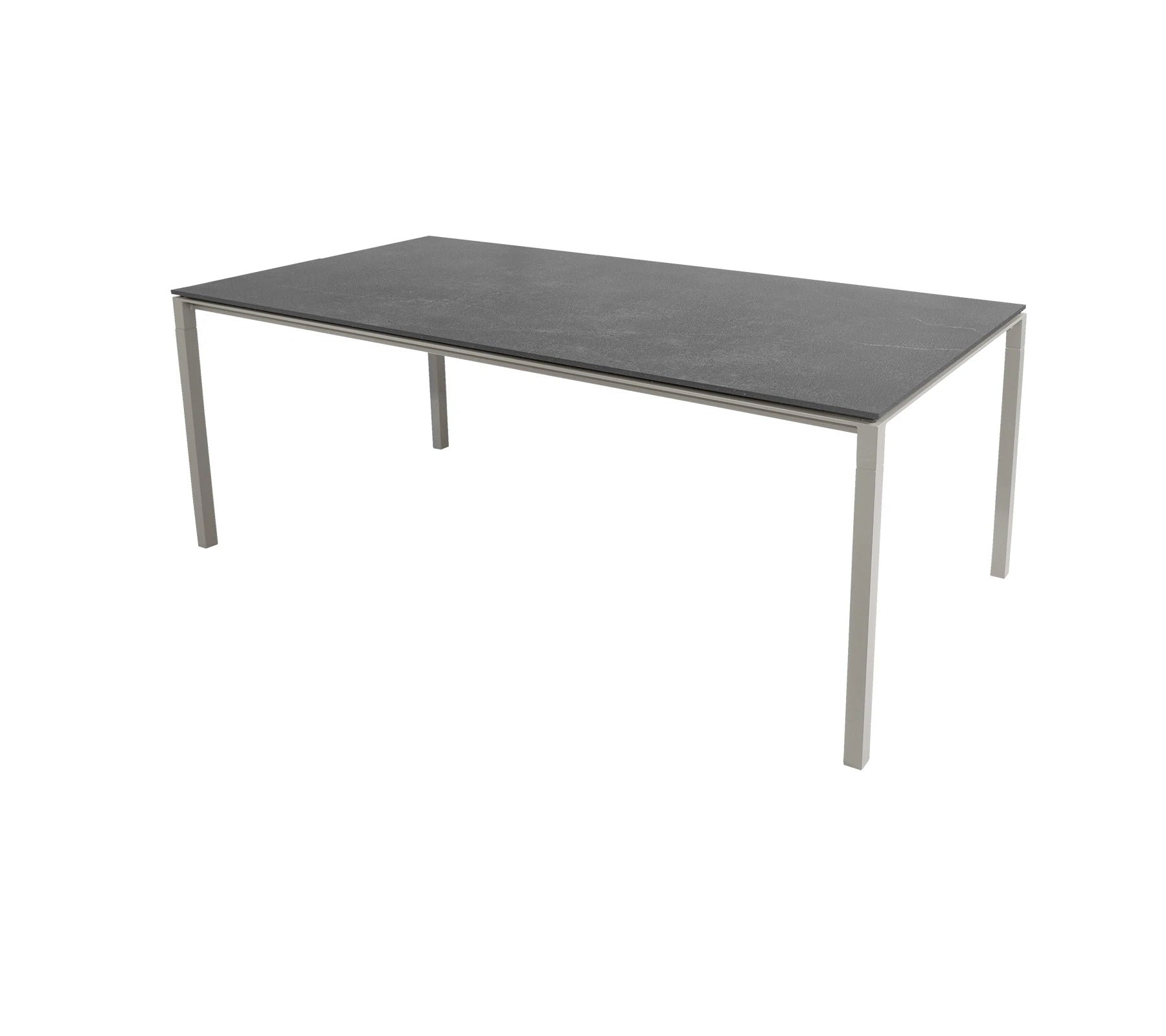 Cane-line 200x100cm Pure Ceramic Dining Table with Aluminum Frame