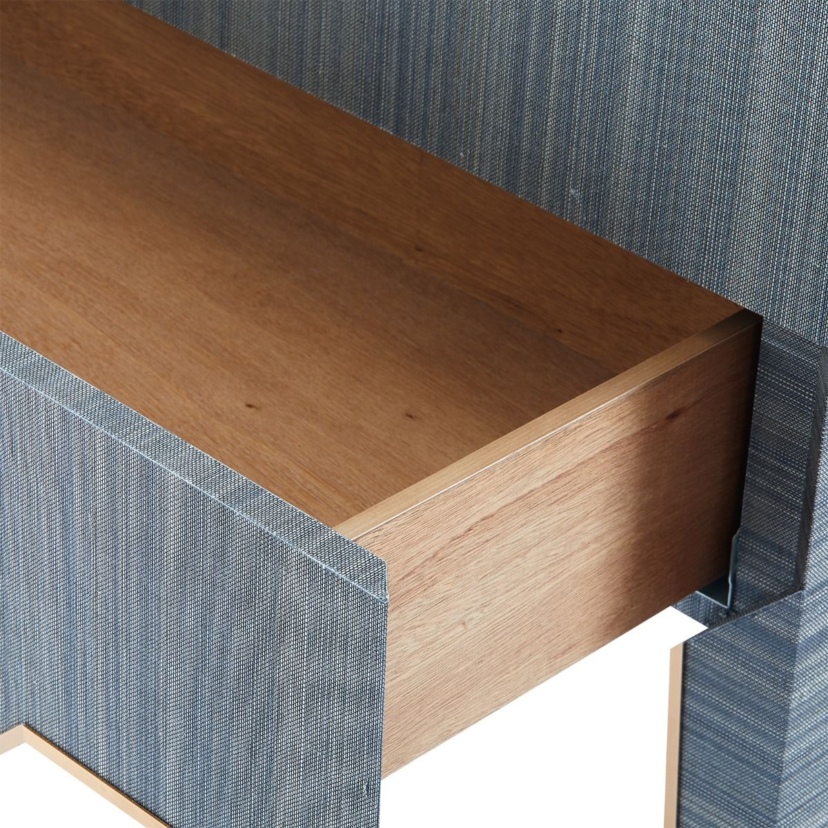 Villa & House Madeline Luxury 1-Drawer Side Table for Elegant Interiors