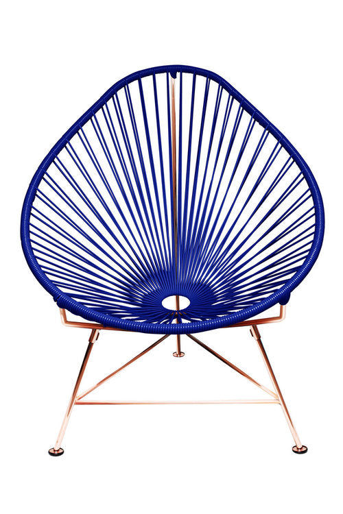 Stylish Innit Acapulco Chair with Durable Copper-Colored Frame