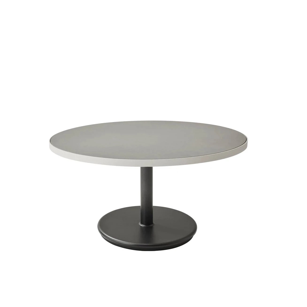 Cane-line Go Small-Base Round Coffee Table, 75cm in Diameter
