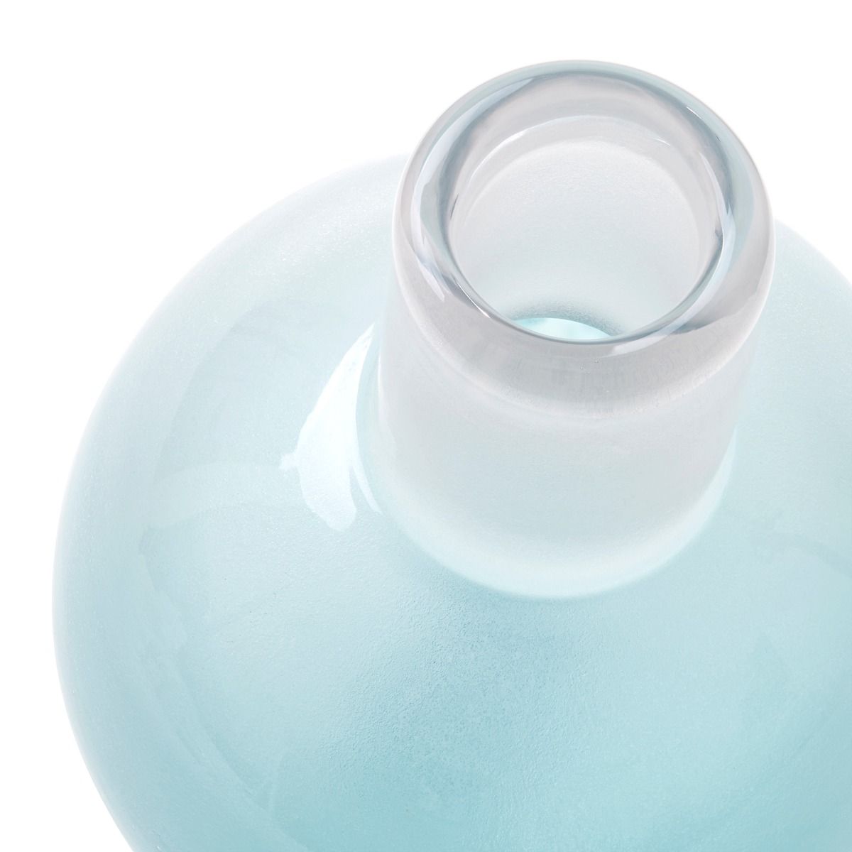 Villa & House Giorgio Hand - Blown Glass Decorative Vase, Available in Small and Large Sizes