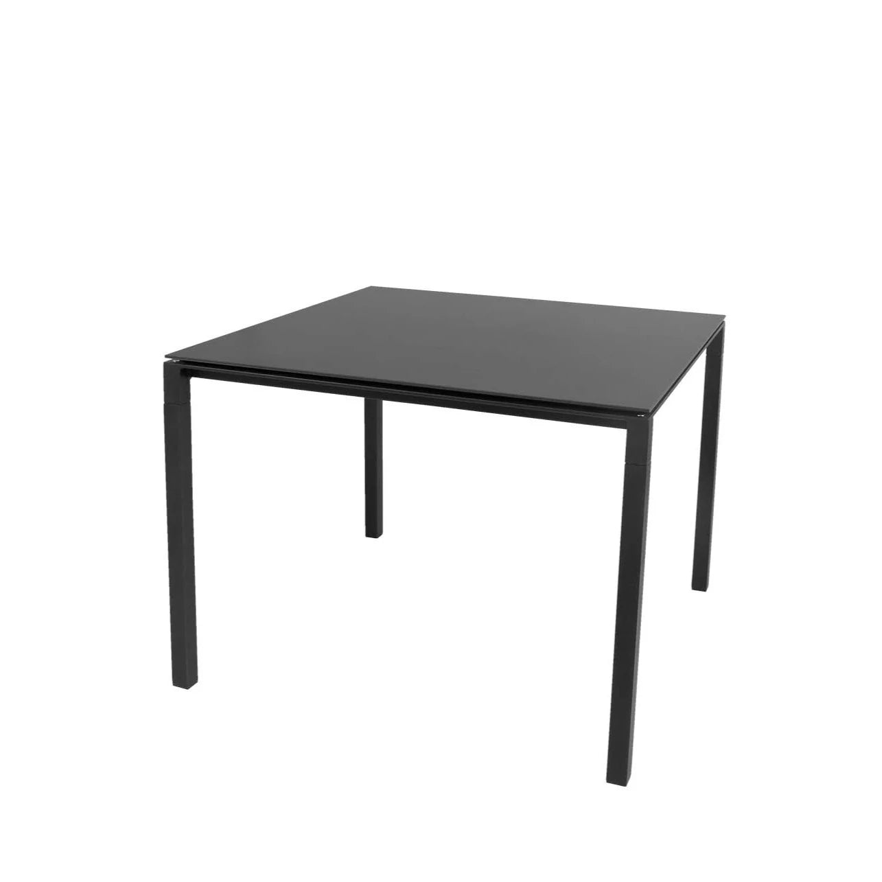 Cane-line Square-shaped Modern Pure Dining Table for Elegant Dining Spaces