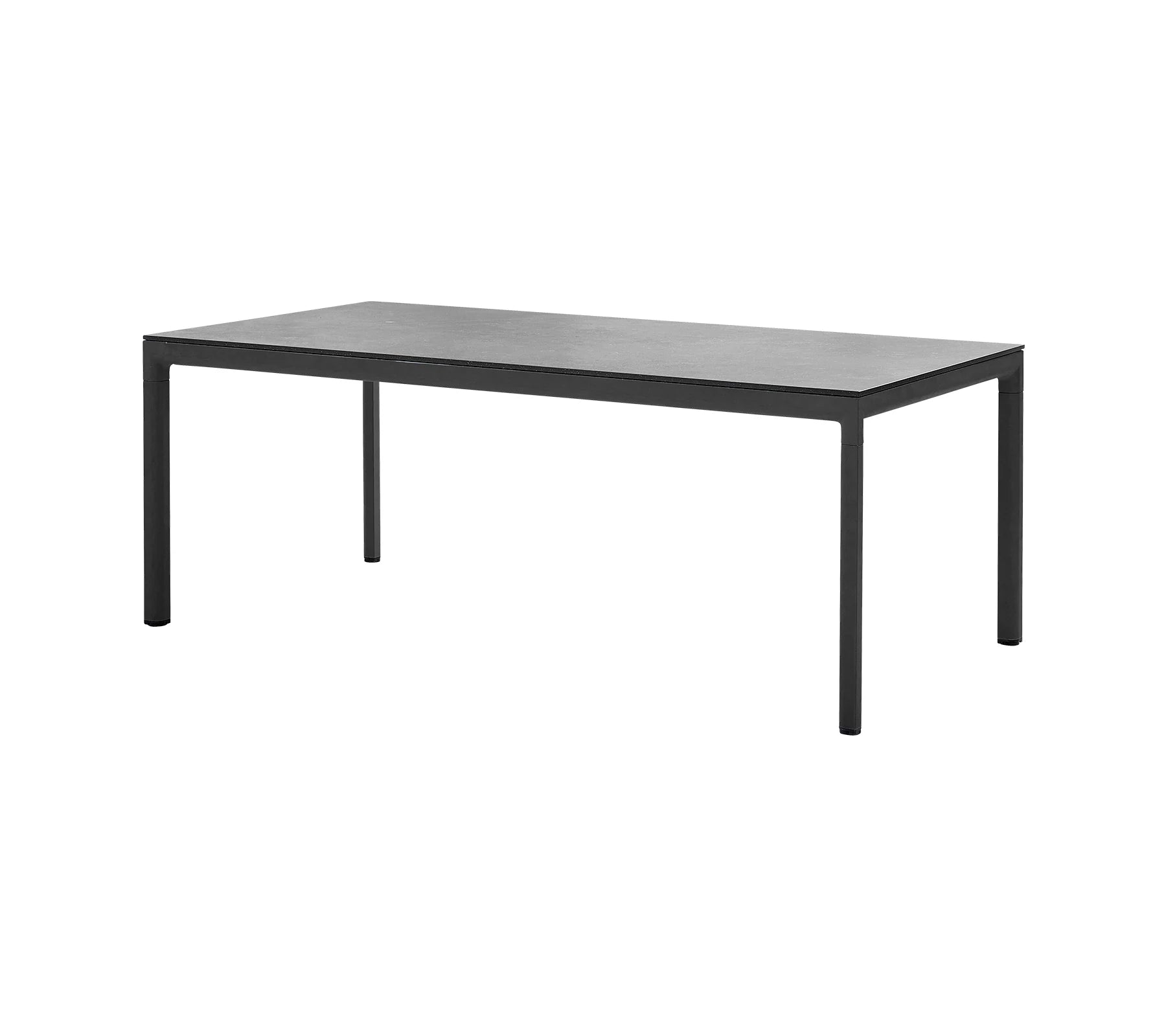 Cane-line Modern Outdoor Drop Dining Table - Dimensions 200x100cm
