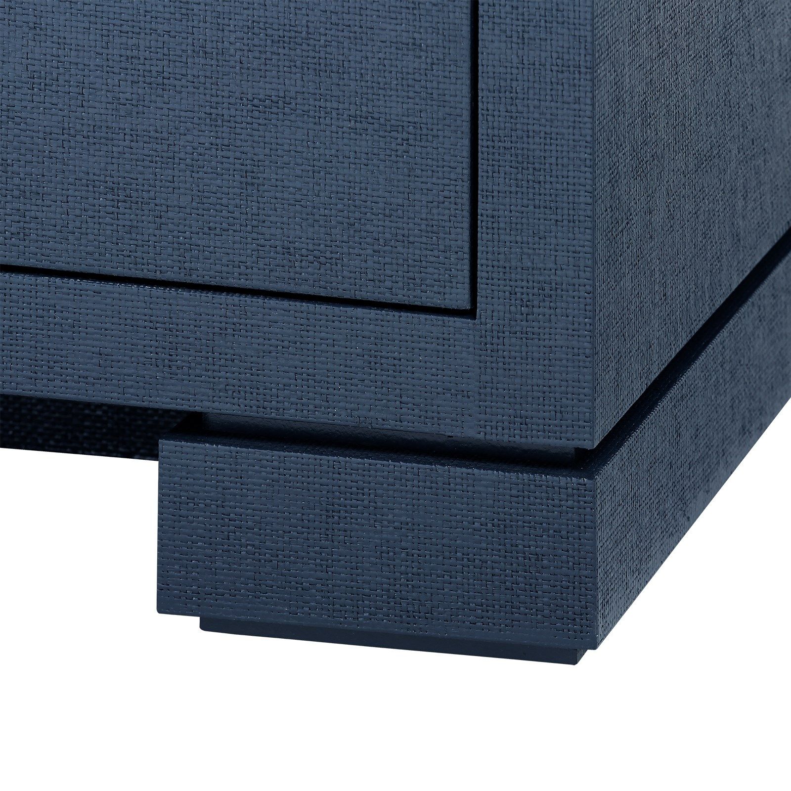 Villa & House Frances 2-Drawer Luxury Side Table in Navy, Black or White