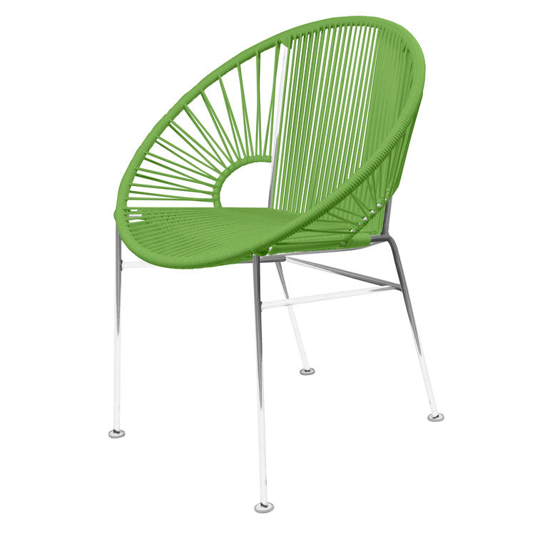 Modern Innit Concha Dining and Café Chair with Chrome Frame