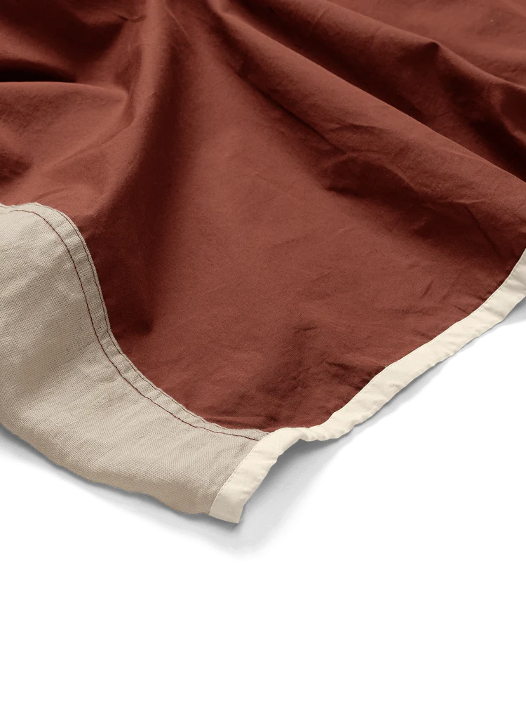 Ferm Living Lightweight Part Bedspread in Linen and Organic Cotton