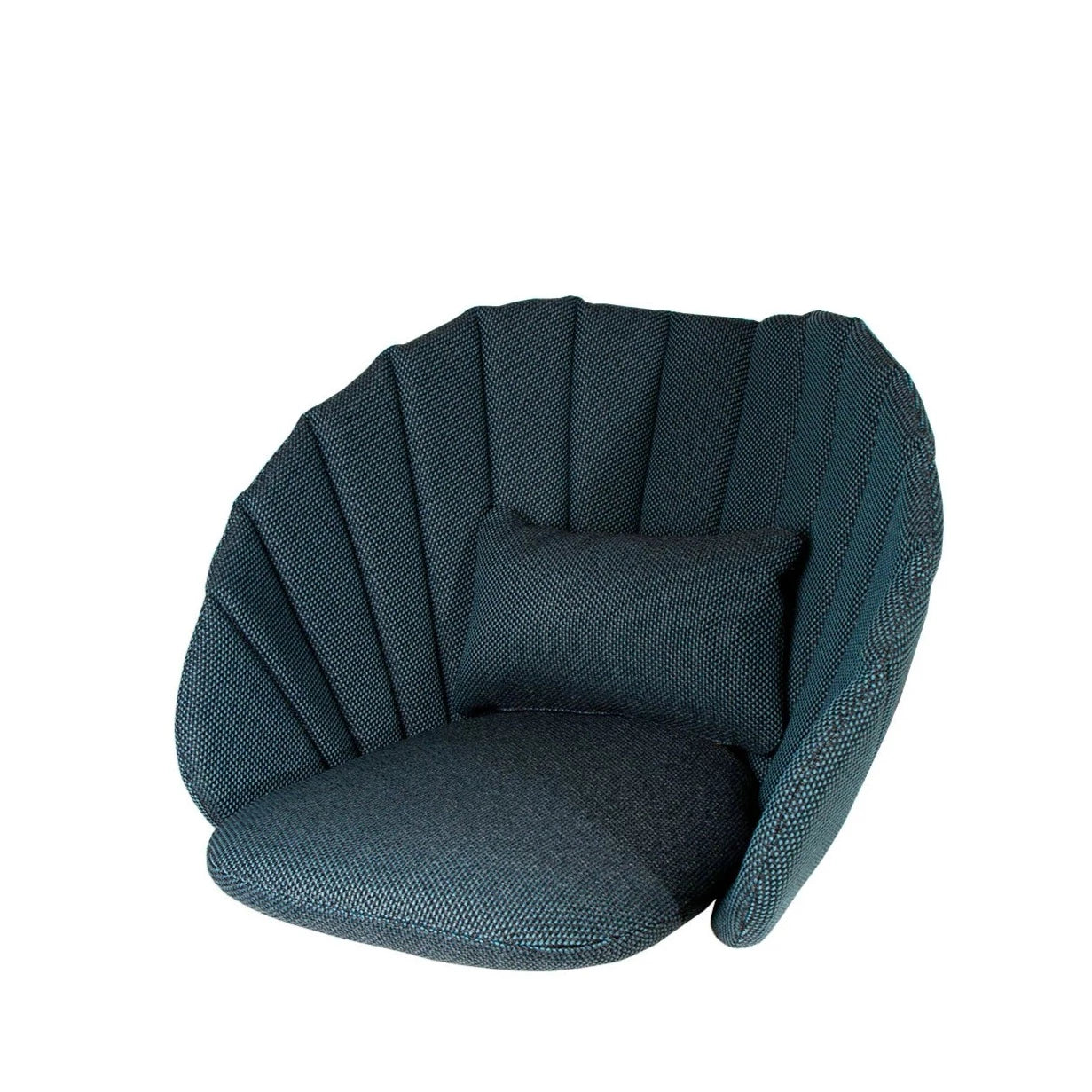 Cane-line Comfortable Peacock Lounge Chair Cushion Set with QuickDry