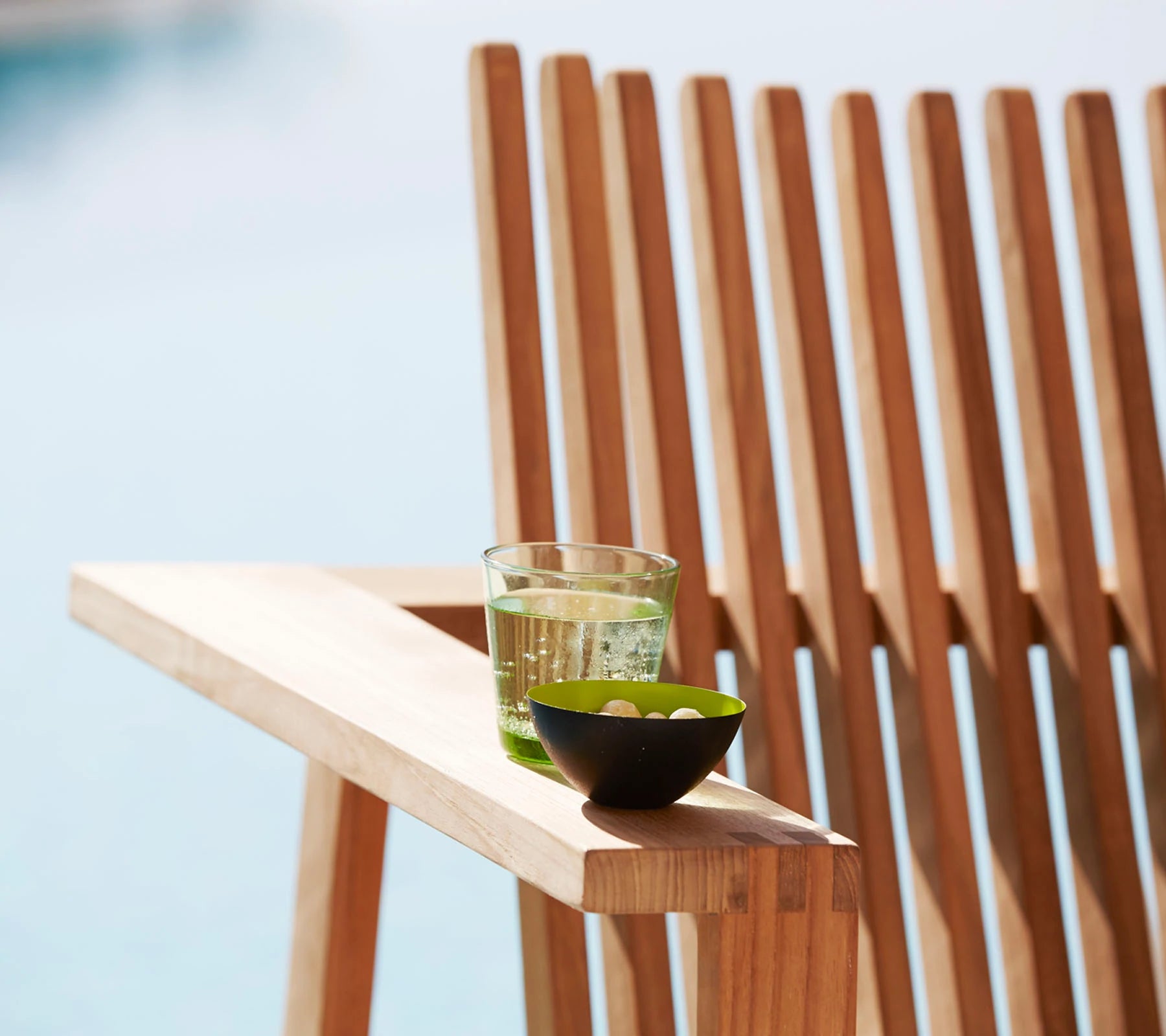 Cane-line Amaze Comfortable and Elegant Teak Lounge Chair