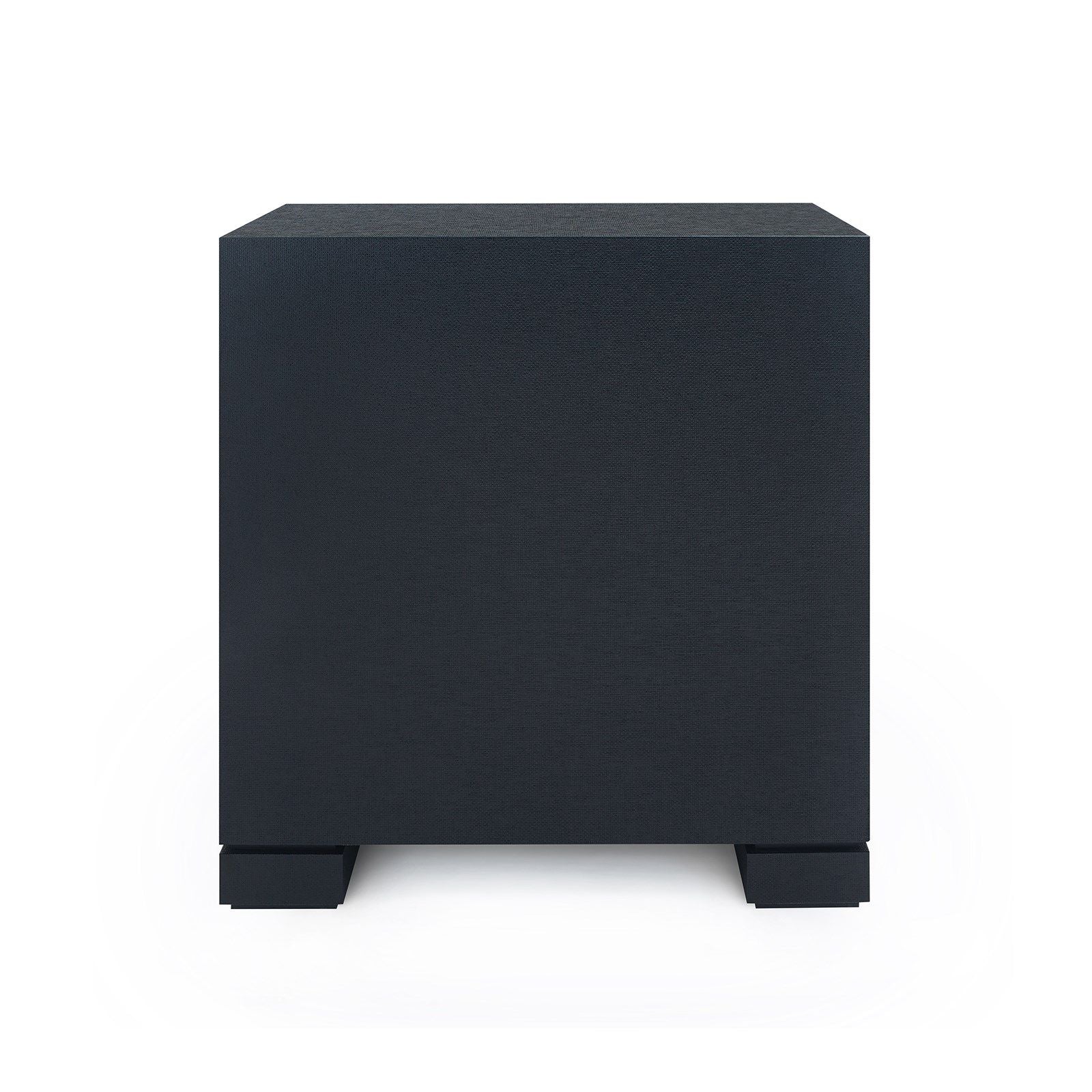 Villa & House Frances 2-Drawer Luxury Side Table in Navy, Black or White