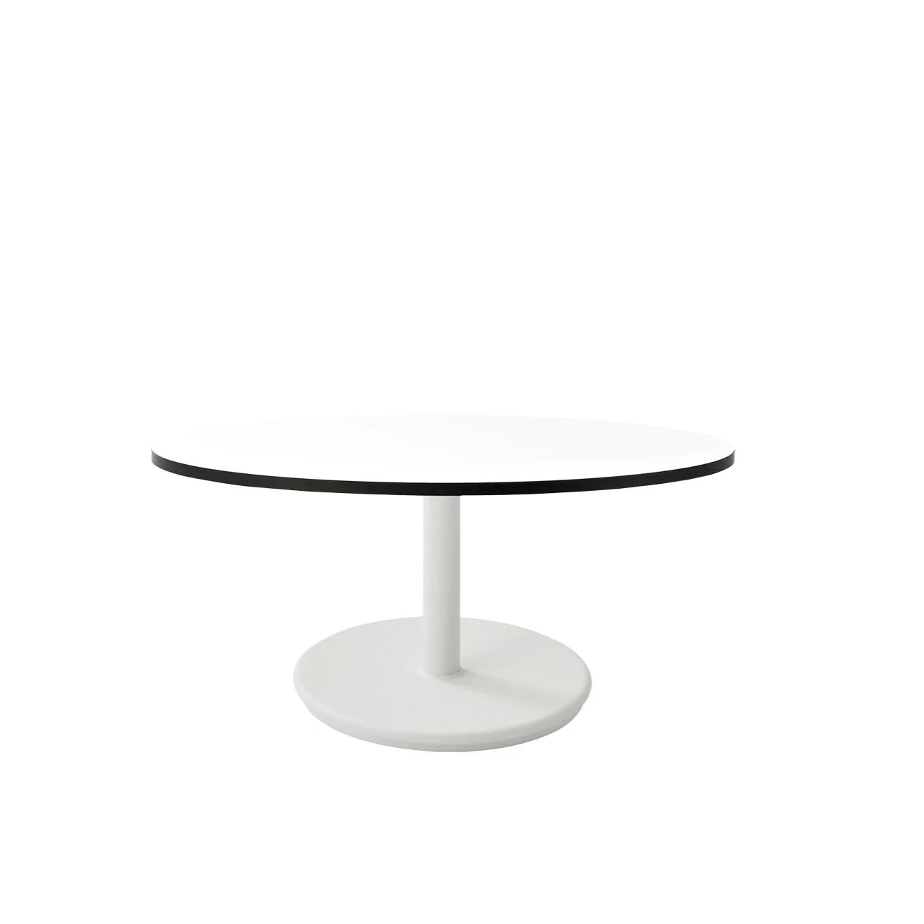 Cane-line Go Small-Base Round Coffee Table, 75cm in Diameter