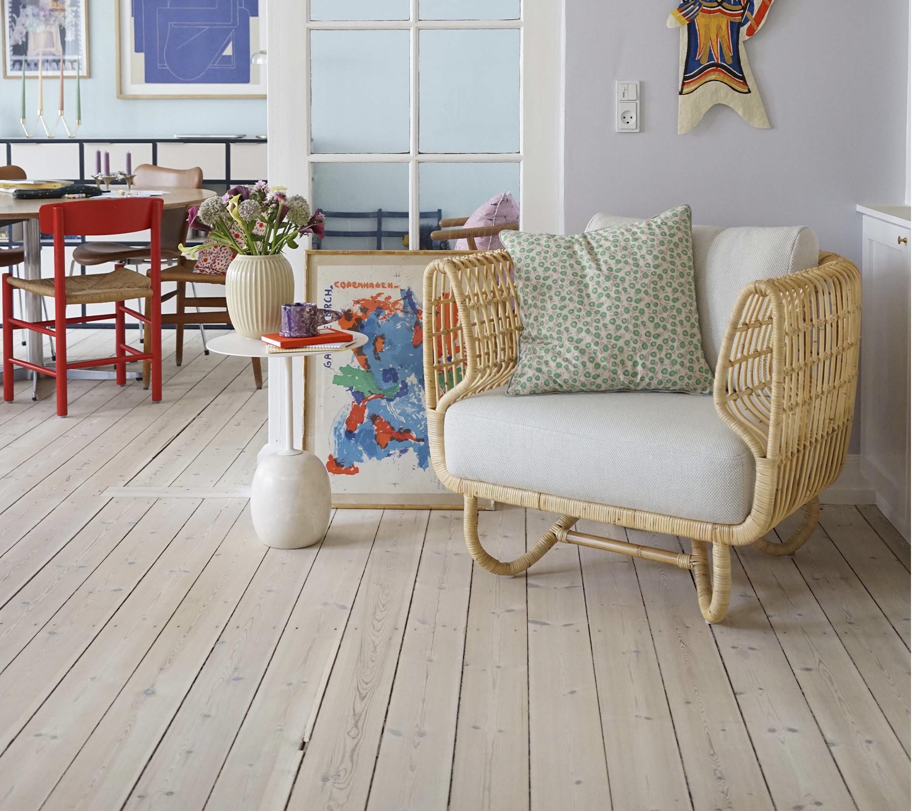 Cane-line Rattan Nest Lounge Chair - A Classic Danish-Style Seating Solution