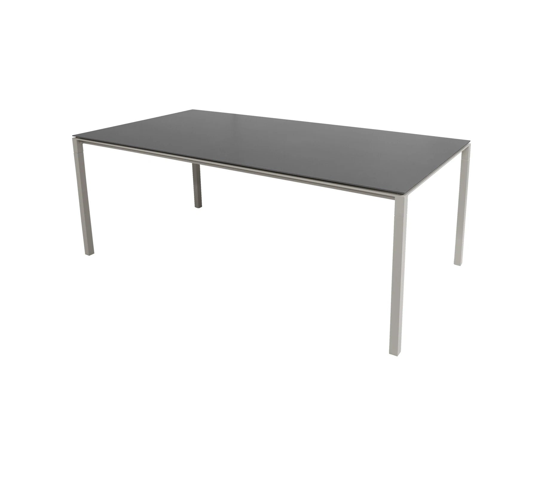 Cane-line 200x100cm Pure Ceramic Dining Table with Aluminum Frame