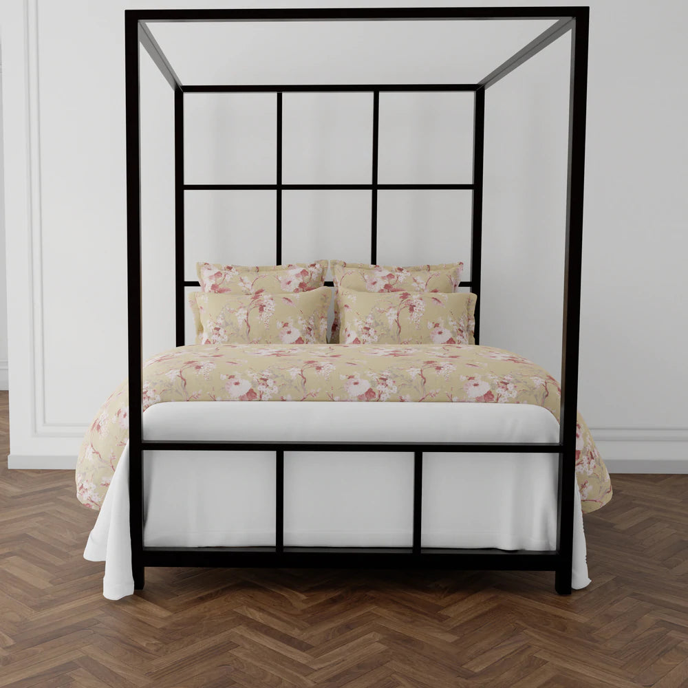 Ann Gish MET X AG Luxurious Jardin Fleur Duvet with Fine Cotton Reverse