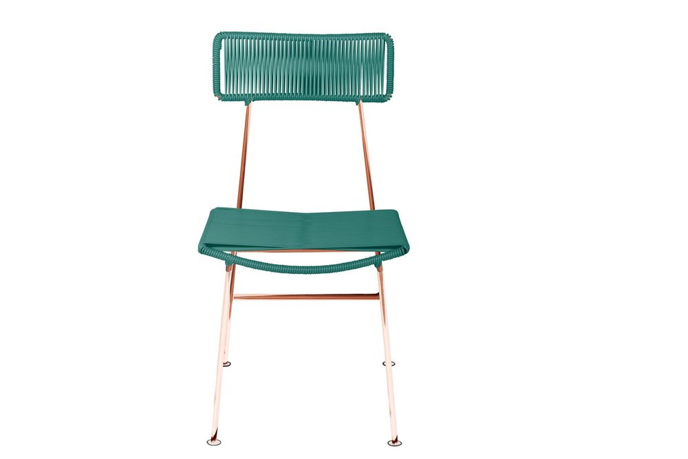 Charming Innit Hapi Dining Chair with Stunning Copper Frame